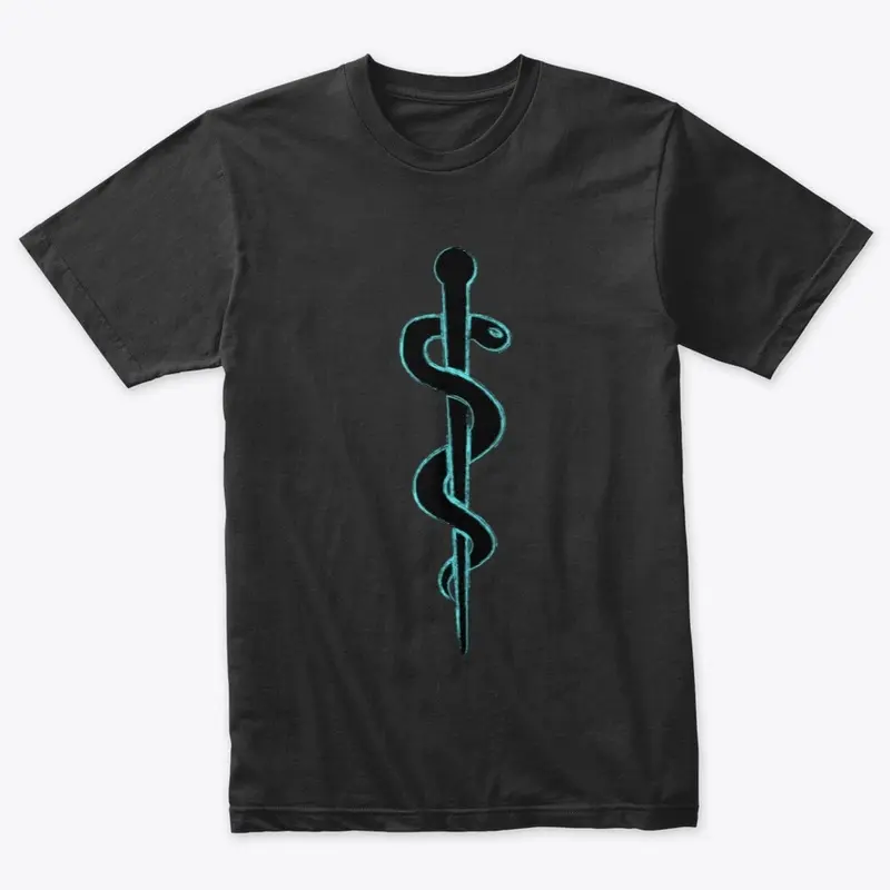 Twin Docs| Rod of Asclepius (Blue)