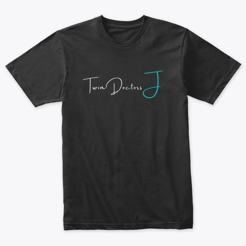 TwinDoctors J | Signature Tee (Black)