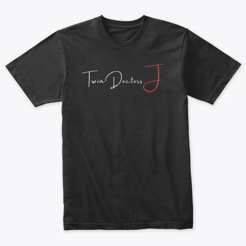 TwinDoctors J |Signature Tee (Red/Black)